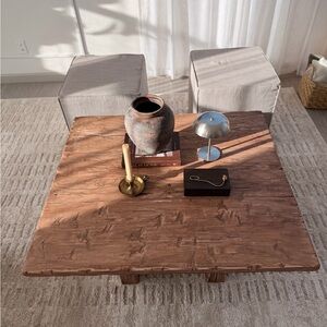 Rustic Wooden Coffee Table